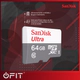 Memoria MicroSD - SanDisk - Ultra - 64GB - SDSQUNS-064G-GN3MA