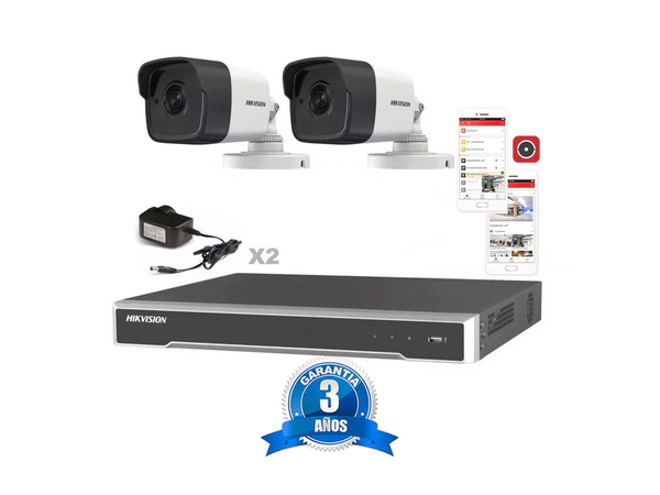 Kit Ip 7616 + 2 1023 + Fuente