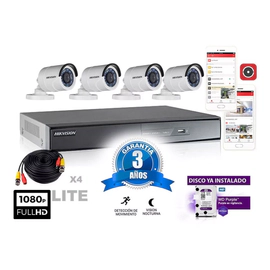 Kit Turbo 7216hghi + 4 16c0t cable20m + Disco