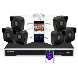 Kit Full Poe Ip 7616 + 6 1023 + Disco