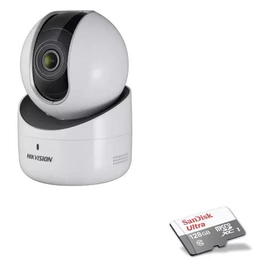 Kit DS-2CV2Q21FD-IW + 128GB