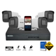 KIT HIKVISION DVR 4CH + 4 bullet 720p + Disco 500GB + Conec