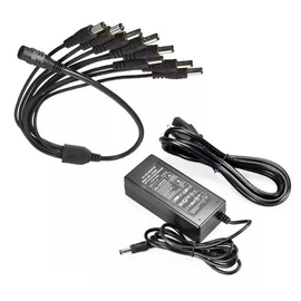 Kit Fuente 12V 5A + Pulpo Divisor 1x8