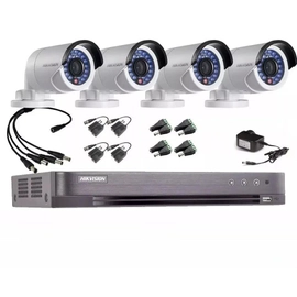 Kit Hikvision Dvr 7216 Full 1080 + 4 Bullet