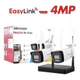 Kit WiFi Easy Link 4CH - NKS422W02H + 2 Bullet 4MP Exterior - Easy Link