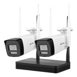 Kit WiFi Easy Link 4CH - NKS422W02H + 2 Bullet 4MP Exterior - Easy Link
