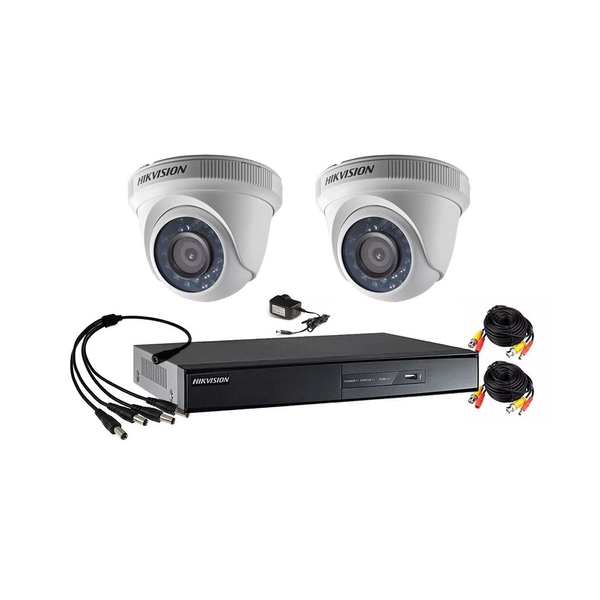 Kit Turbo 7208hghi + 2 56c0t cable cctv