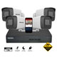 Kit Hikvision Dvr 8 Canales + 4 Bullet 1080P + Conec 1080p lite