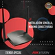 Router Inalámbrico - DS-3WR3N - Hikvision - 300Mbps - 2.4GHz