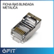 Ficha RJ45 Blindada