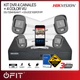 KIT HIKVISION DVR 4CH + 4 bullet Colorvu + Disco 500GB + Conec