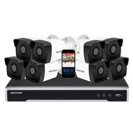 Kit Ip 7616 + 8 1023 + Fuente