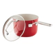 Olla Con Tapa Kitchenaid 2,8Lts Ceramica Antiadherente Rojo