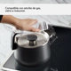 Pava Silbadora Esmaltada Kitchenaid Induccion 1,9L Negra