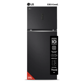 Heladera LG 395Lts Inverter Negro Matte