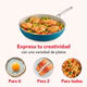 Bateria de cocina Kitchenaid 9 Pzs Anodizado Agave