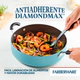 Olla con tapa Farberware 5,6 lt antiadherente azul