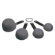 Set tazas medidoras Kitchenaid 4 Pzs.