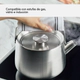 Pava Silbadora Acero Inoxidable Kitchenaid 1,8L Acero Cepillado