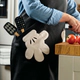 Delantal De Cocina Ajustable Con Bolsillos Farberware Disney Algodón Negro