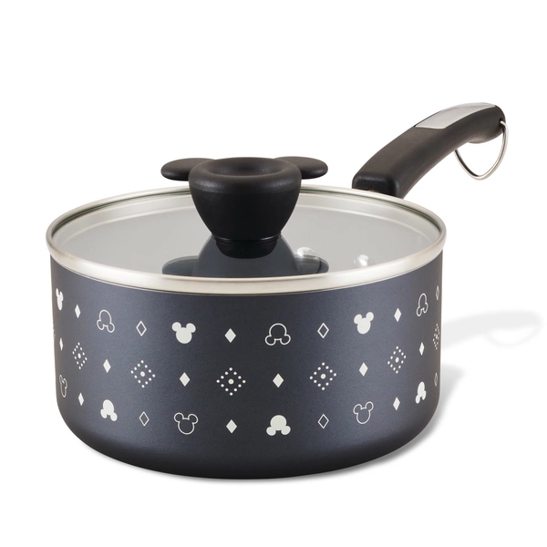 CACEROLA CON TAPA FARBERWARE DISNEY 14647 ANTIADH CERÁMICO 1,89L NEGRO