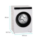 Lavarropas Candy ProWash 100 6,5 Kg 1200 Rpm Inverter
