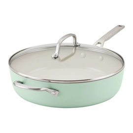 Sarten Kitchenaid Antiadherente Cerámico 4,7L Pistacho