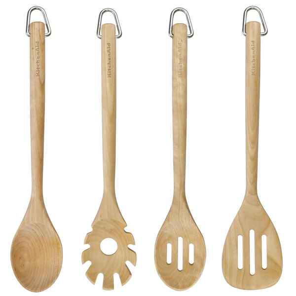 Set De Utensilios Kitchenaid 4 Pzs Abedul