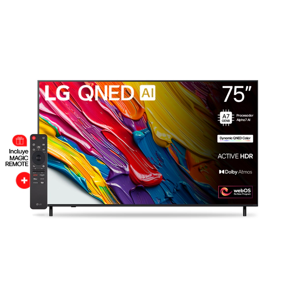 SMART TV LG QNED 75" 4K AI