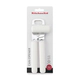 Abrelatas con destapador Kitchenaid 20cm Blanco Porcelana