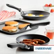 Set 2 sartenes + plancha Farberware 18/22cm + 28cm antiadherentes