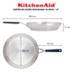 Sarten Kitchenaid 30Cm Acero Inoxidable