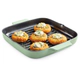 Sarten Cuadrada Kitchenaid Hierro Fundido Esmaltado 28Cm Pistacho