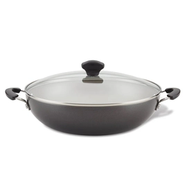 Wok con tapa Farberware antiadherente 31cm