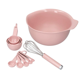 Set De Repostería Kitchenaid 11 Pzs Rosa