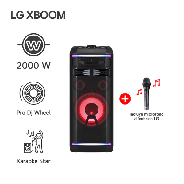 Parlante LG Torre de Sonido Xboom 2000W
