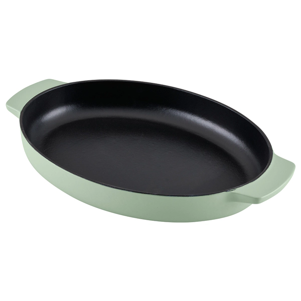 Sarten Kitchenaid 2,3Lts Hierro Fundido Esmaltado Pistacho