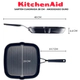Sarten Kitchenaid Cuadrada Anodizado