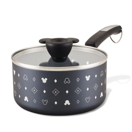 Cacerola Con Tapa Farberware Disney Antiadherente Cerámico 1,89L Negro