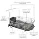 Secaplatos Kitchenaid Expandible Acero Inoxidable Porta Copas