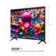 SMART TV LG 43" UHD 4K AI