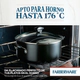 Batería de cocina Farberware 15 pzs Antiadherente negra