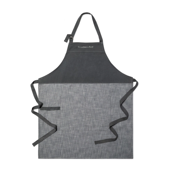 Delantal de Cocina Kitchenaid Algodón Gris