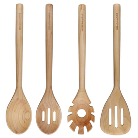 Set De Utensilios Kitchenaid X4 Bambu