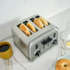 Tostador metálico de 4 Rebanadas CPT-180 de Cuisinart®