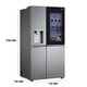 Heladera LG Inverter 570L Instaview Dispenser