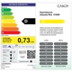 Lavarropas Candy superior 7kg inverter 1400rpm grafito