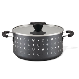 Olla Con Tapa Farberware Disney Antiadherente Cerámico 5,2L Negro