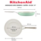 Sarten Kitchenaid 25Cm Ceramico Antiadherente Pistacho
