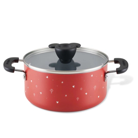 Olla Con Tapa Farberware Disney Alum Con Antiadherente Cerámico 2.8L Roja